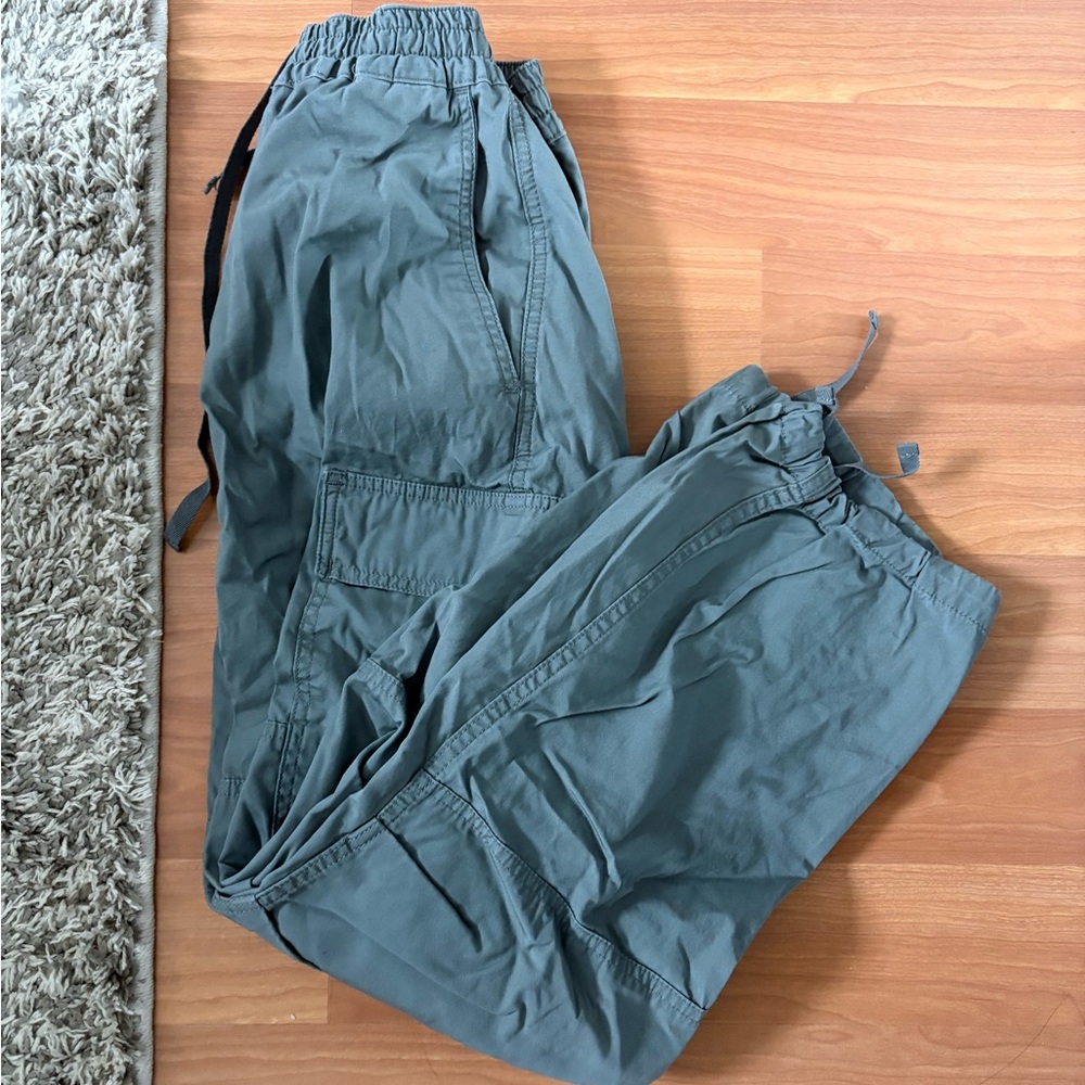 Carhartt WIP Women Jet Cargo Pants - Olive Green - Picture 3 of 4